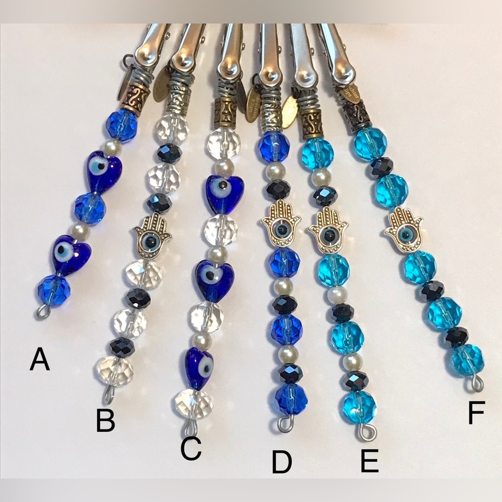 Evil eye roach clip